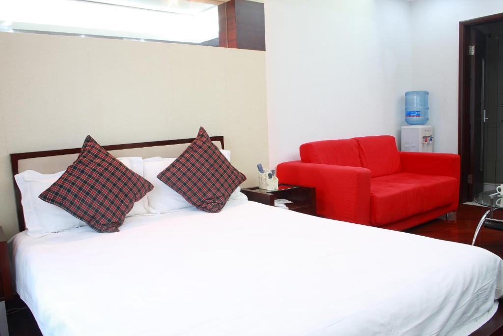 Shanghai Skiline World Union Service Apartment Zewnętrze zdjęcie