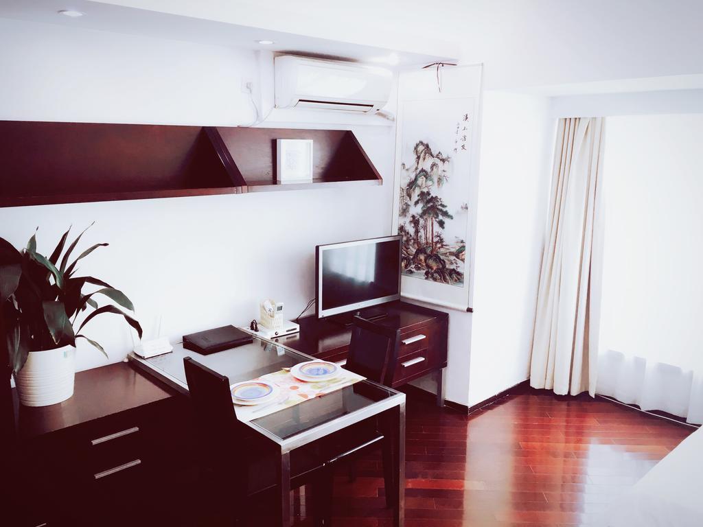 Shanghai Skiline World Union Service Apartment Zewnętrze zdjęcie