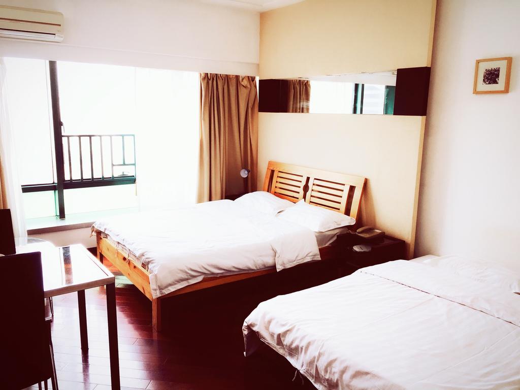 Shanghai Skiline World Union Service Apartment Zewnętrze zdjęcie
