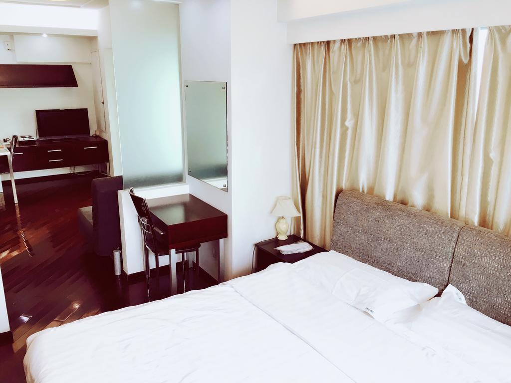 Shanghai Skiline World Union Service Apartment Zewnętrze zdjęcie