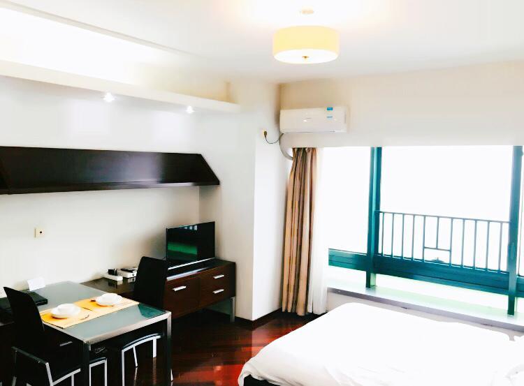 Shanghai Skiline World Union Service Apartment Zewnętrze zdjęcie